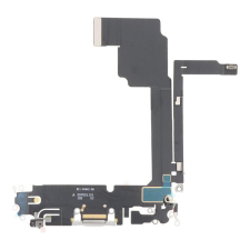  tel-szalk-19296933161 Apple iPhone 15 Pro Max töltőcsatlakozó port, flexibilis kábel / töltő csatlakozó flex Fekete mobiltelefon, tablet alkatrész