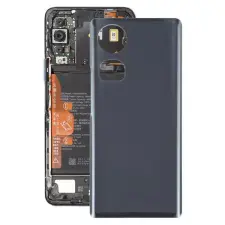  tel-szalk-1929693321 Akkufedél hátlap - burkolati elem Honor 70, fekete mobiltelefon, tablet alkatrész