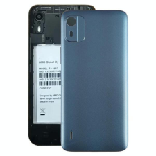 tel-szalk-19296933623 Gyári akkufedél hátlap - burkolati elem Nokia C12, Kék mobiltelefon, tablet alkatrész