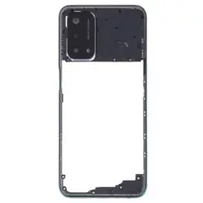  tel-szalk-1929695051 Oppo A54 5G ezüst középső keret mobiltelefon, tablet alkatrész