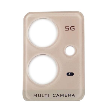  tel-szalk-19296950738 Vivo Y33S 5G hátlapi nagy kamera lencse Rózsaszín mobiltelefon, tablet alkatrész