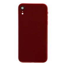  tel-szalk-19296951257 Apple iPhone XR Piros Középső keret, hátlap,hátsó kamera lencse, oldalsó gombok SIM kártya tálca mobiltelefon, tablet alkatrész