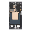  tel-szalk-192969514246 Samsung Galaxy S24 Ultra SM-S928U Titán fekete színű előlap LCD keret, burkolati elem USA verzió