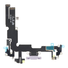 tel-szalk-192969514767 Apple Iphone 14 Plus töltőcsatlakozó port panel Lila mobiltelefon, tablet alkatrész