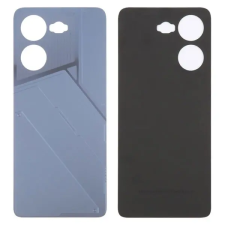  tel-szalk-1929695151410 Tecno Pova 5 Fekete Akkufedél hátlap, burkolati elem mobiltelefon, tablet alkatrész
