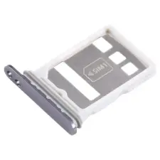  tel-szalk-19296951707 Huawei P60 Art Fekete SIM kártya tálca mobiltelefon, tablet alkatrész