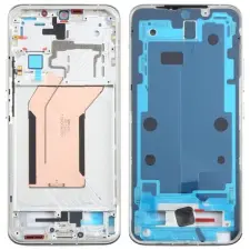  tel-szalk-19296952327 Xiaomi 14 Ezüst előlap LCD keret, burkolati elem mobiltelefon, tablet alkatrész