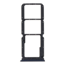  tel-szalk-192969537 Oppo A16 / CPH2269 / A16S CPH2271 fekete SIM kártya tálca mobiltelefon, tablet alkatrész