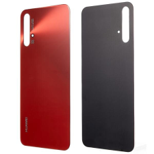  tel-szalk-1929695404 Akkufedél hátlap - burkolati elem Huawei Nova 5, piros mobiltelefon, tablet alkatrész