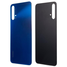 tel-szalk-1929695405 Akkufedél hátlap - burkolati elem Huawei Nova 5, kék mobiltelefon, tablet alkatrész