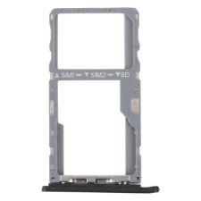 tel-szalk-1929695466 Alcatel 1V 2020 fekete SIM & SD kártya tálca mobiltelefon, tablet alkatrész