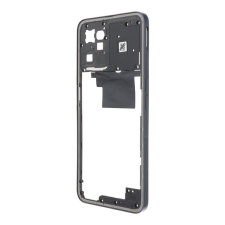  tel-szalk-1929695536 Realme C35 fekete középső keret mobiltelefon, tablet alkatrész