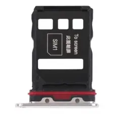  tel-szalk-192969574 Honor Magic3 ezüst SIM kártya tálca mobiltelefon, tablet alkatrész