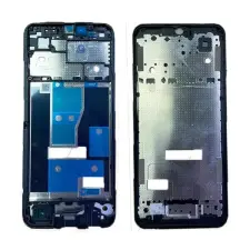  tel-szalk-1929695804 Realme C33 fekete előlap LCD keret, burkolati elem mobiltelefon, tablet alkatrész