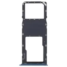  tel-szalk-1929696168 Samsung Galaxy A03S kék SIM & SD kártya tálca mobiltelefon, tablet alkatrész