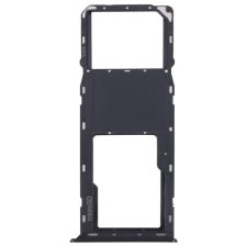  tel-szalk-1929696169 Samsung Galaxy A03S fekete SIM & SD kártya tálca mobiltelefon, tablet alkatrész