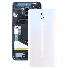  tel-szalk-1929696759 Akkufedél hátlap - burkolati elem Oppo Reno Z, fehér mobiltelefon, tablet alkatrész