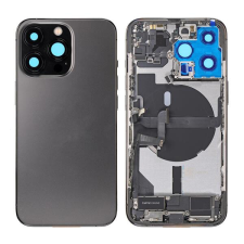  tel-szalk-192970088 Apple Iphone 13 Pro fekete akkufedél, hátlap (Európai verzió) mobiltelefon, tablet alkatrész