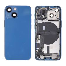  tel-szalk-192970093 Apple Iphone 13 Mini kék akkufedél, hátlap (Európai verzió) mobiltelefon, tablet alkatrész