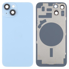tel-szalk-1929702144 Apple Iphone 14 kék akkufedél, hátlap, hátlapi kamera lencse mobiltelefon, tablet alkatrész