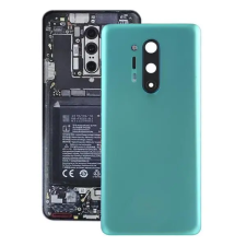  tel-szalk-1929702553 OnePlus 8 Pro zöld akkufedél, hátlap, hátlapi kamera lencse mobiltelefon, tablet alkatrész