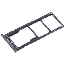  tel-szalk-19297027943 Tecno Spark 7T Fekete SIM & SD kártya tálca mobiltelefon, tablet alkatrész