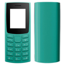  tel-szalk-19297028154 Nokia 106 (2023) Zöld előlap LCD keret, burkolati elem mobiltelefon, tablet alkatrész