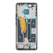  tel-szalk-192970282749 Realme 11 Pro Fekete előlap LCD keret, burkolati elem mobiltelefon, tablet alkatrész