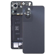  tel-szalk-1929704700 Gyári akkufedél hátlap - burkolati elem Oppo Reno8 Z, fekete mobiltelefon, tablet alkatrész
