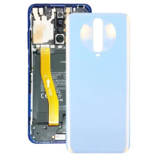  tel-szalk-1929704951 Akkufedél hátlap - burkolati elem Xiaomi Poco X2, fehér mobiltelefon, tablet alkatrész