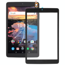 tel-szalk-19297051 Alcatel A30 fekete Érintőpanel - kijelző nélkül - digitizer mobiltelefon, tablet alkatrész