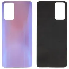  tel-szalk-192970537 Akkufedél hátlap - burkolati elem Oppo Reno6 5G, lila mobiltelefon, tablet alkatrész