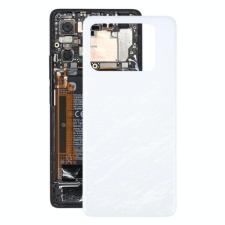 tel-szalk-19297055751 Gyári akkufedél hátlap - burkolati elem Xiaomi Redmi K70E, Fehér mobiltelefon, tablet alkatrész