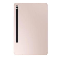  tel-szalk-19297056140 Samsung Galaxy Tab S8 Rózsa arany akkufedél, hátlap mobiltelefon, tablet alkatrész