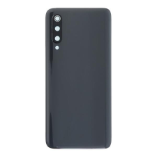  tel-szalk-19297056166 Xiaomi Mi 9 Fekete Akkufedél hátlap, kamera lencse tok és táska
