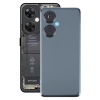  tel-szalk-19297058434 OEM Akkufedél hátlap, kamera lencse - burkolati elem Oneplus Nord CE 3 Lite, Fekete