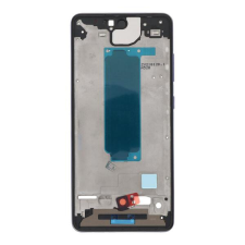 tel-szalk-19297216 Samsung Galaxy A52 fekete előlap LCD keret, burkolati elem mobiltelefon, tablet alkatrész