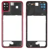  tel-szalk-19297258 LG K42 piros középső keret