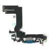  tel-szalk-19298028 Apple Iphone 13 Mini töltőcsatlakozó port, flexibilis kábel / töltő csatlakozó flex kék