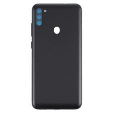 tel-szalk-1929804 Samsung Galaxy M11 fekete akkufedél, hátlap, kamera lencse mobiltelefon, tablet alkatrész