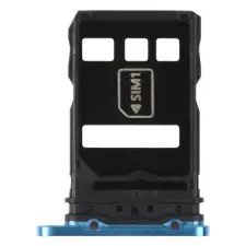  tel-szalk-1930139 Huawei P40 Pro+ kék SIM kártya tálca mobiltelefon, tablet alkatrész