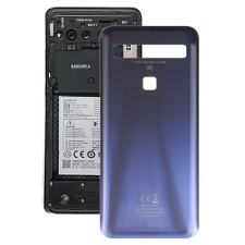 tel-szalk-1930341 Gyári akkufedél hátlap - burkolati elem TCL 10 5G, kék mobiltelefon, tablet alkatrész