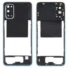  tel-szalk-1931447 Realme X7 kék középső keret mobiltelefon, tablet alkatrész