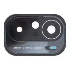  tel-szalk-1932033 Xiaomi Poco F3 hátlapi kamera lencse fekete kerettel mobiltelefon, tablet alkatrész