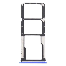  tel-szalk-193808 Xiaomi Redmi 9 kék SIM & SD kártya tálca mobiltelefon, tablet alkatrész