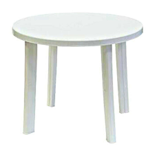  Telde kerti asztal Fehér kerti bútor