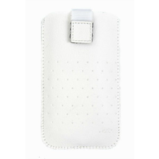  Telefontok 5,7 col  - fehér tépőzáras-kihúzós tok tok és táska