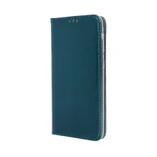 Telefontok Honor X8c - Smart Magnetic zöld szilikon keretes mágneses könyvtok tok és táska