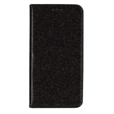  Telefontok iPhone 11 PRO - fekete Shiny mágneses szilikon keretes könyvtok tok és táska