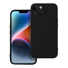  Telefontok iPhone 14 - MagSafe kompatibilis fekete szilikon tok tok és táska